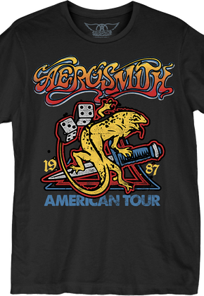 1987 American Tour Aerosmith T-Shirt