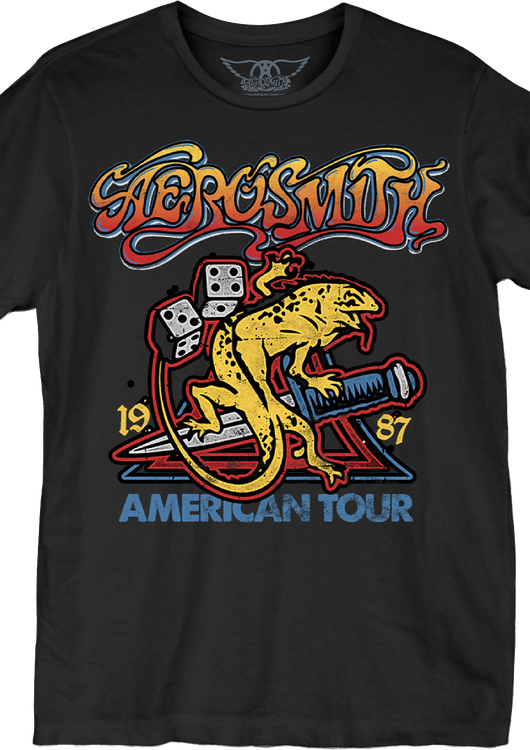 1987 American Tour Aerosmith T-Shirt - main product image
