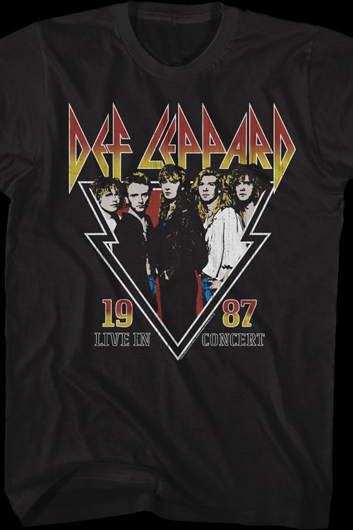 1987 Concert Def Leppard T-Shirtmain product image