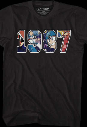 1987 Mega Man T-Shirt