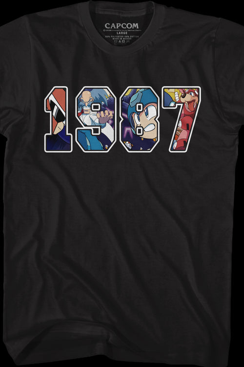 1987 Mega Man T-Shirtmain product image