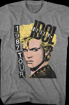 1987 Tour Billy Idol T-Shirt