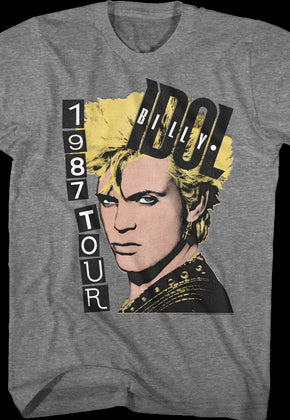 1987 Tour Billy Idol T-Shirt