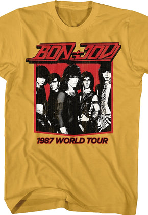 1987 World Tour Bon Jovi T-Shirt