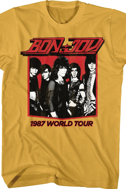 1987 World Tour Bon Jovi T-Shirtmain product image