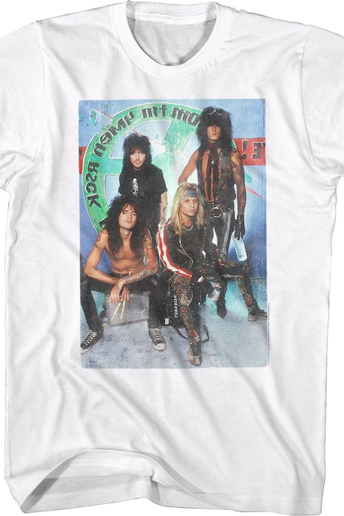 1989 Photo Motley Crue T-Shirtmain product image