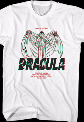 3-D Blood Of Dracula T-Shirt