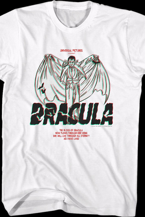 3-D Blood Of Dracula T-Shirtmain product image