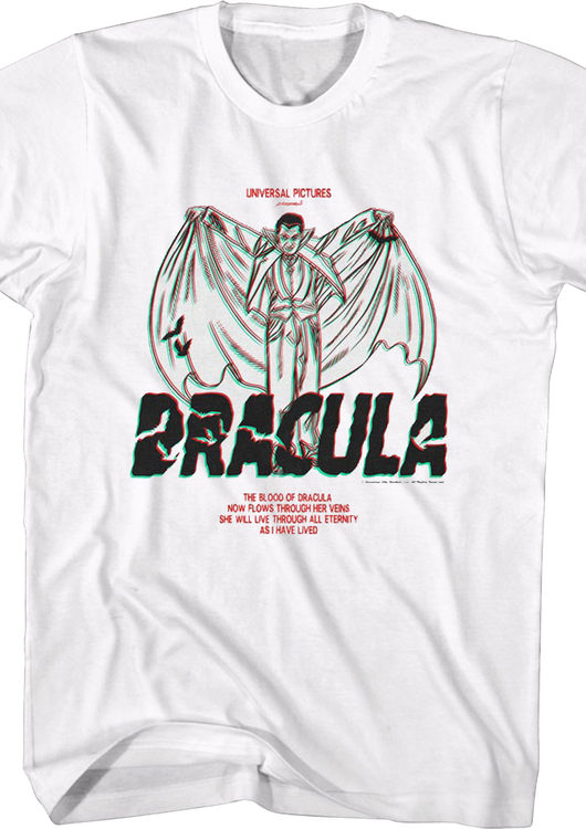 3-D Blood Of Dracula T-Shirt - main product image