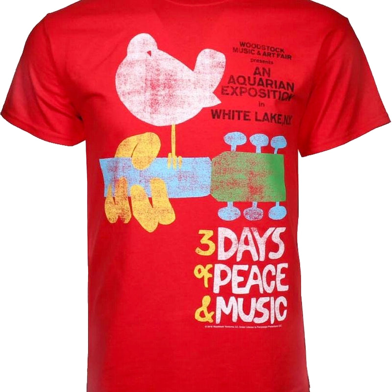 Days of Peace Music Woodstock T-Shirt