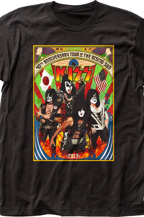 40th Anniversary Tour KISS T-Shirtmain product image