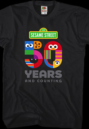 50 Years and Counting Sesame Street T-Shirt