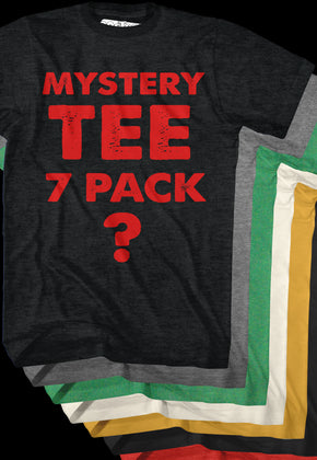 7 Shirt Mystery Pack