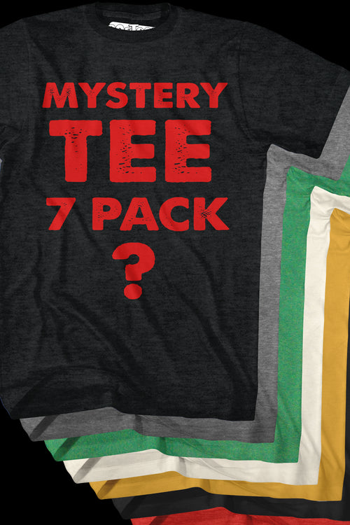 7 Shirt Mystery Pack