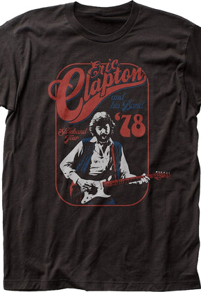 '78 Poster Eric Clapton T-Shirt