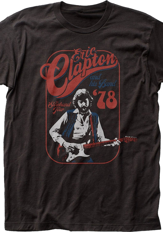 '78 Poster Eric Clapton T-Shirt - main product image