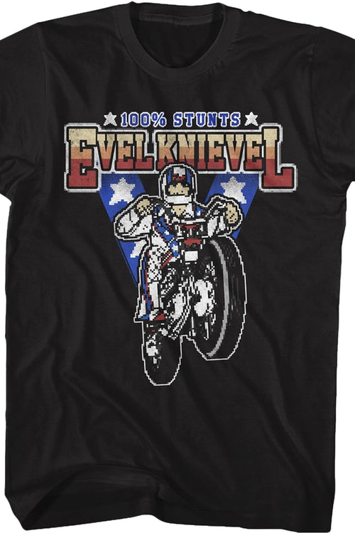 8-Bit Evel Knievel T-Shirtmain product image