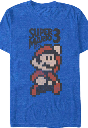 8-Bit Jump Super Mario Bros. 3 T-Shirt