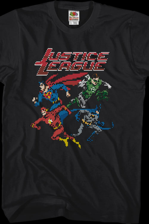 8-Bit Justice League T-Shirtmain product image