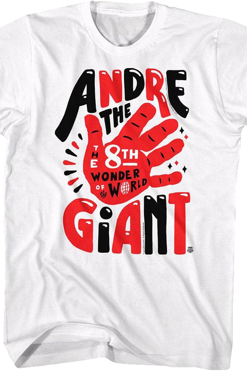 8th Wonder of the World Andre The Giant T-Shirtmain product image