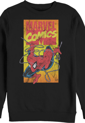90s Marvel Comics Logo Spider-Man Sweatshirt