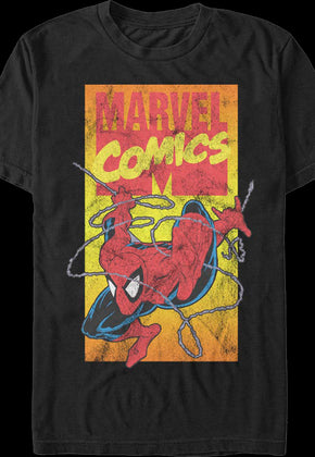 90s Marvel Comics Logo Spider-Man T-Shirt