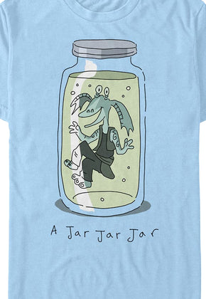 A Jar Jar Jar Star Wars T-Shirt