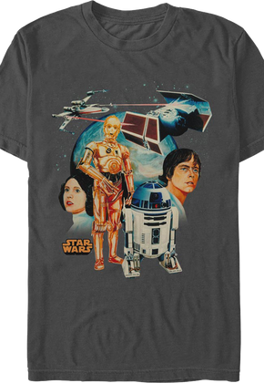 A New Hope Collage Star Wars T-Shirt