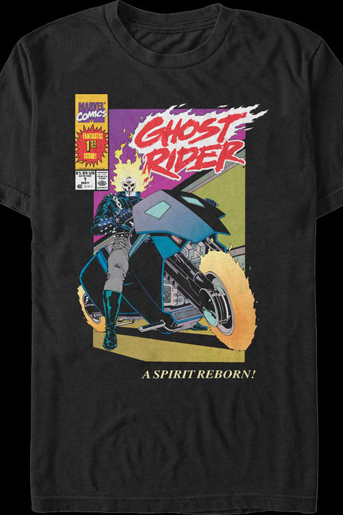 A Spirit Reborn Ghost Rider Marvel Comics T-Shirtmain product image