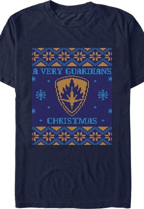 A Very Guardians Christmas Marvel Comics T-Shirt