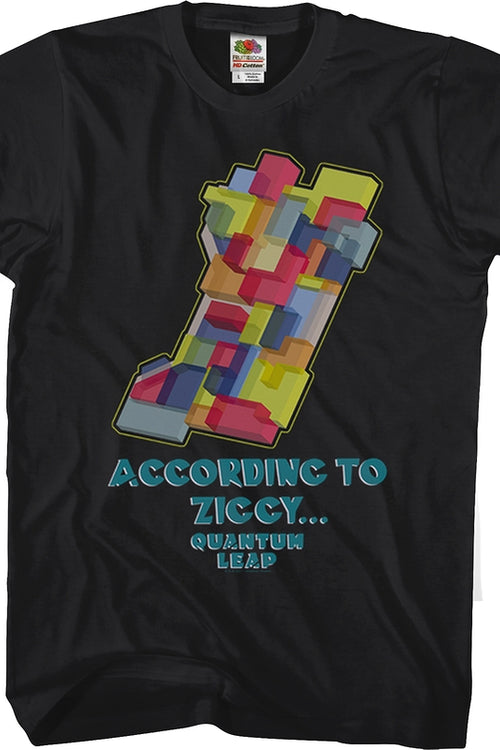 According To Ziggy Quantum Leap T-Shirtmain product image