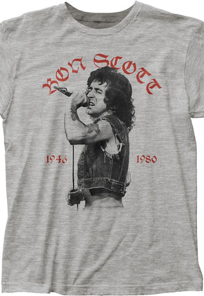 ACDC 1946-1980 Bon Scott Shirt