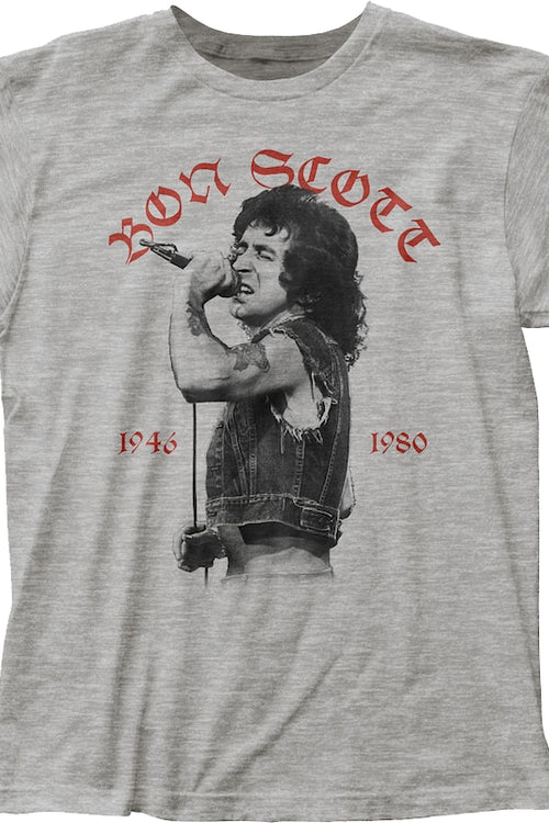ACDC 1946-1980 Bon Scott Shirtmain product image