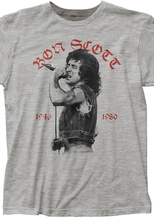 ACDC 1946-1980 Bon Scott Shirt - main product image