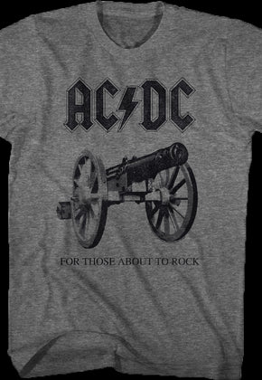 ACDC For Those About to Rock T-Shirt