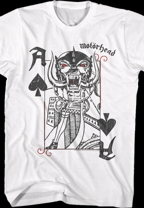Ace Of Spades Playing Card Motorhead T-Shirt