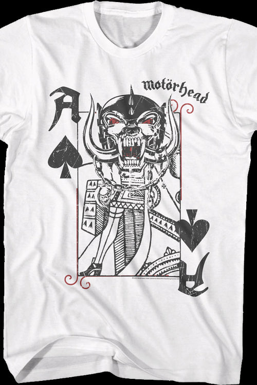 Ace Of Spades Playing Card Motorhead T-Shirtmain product image