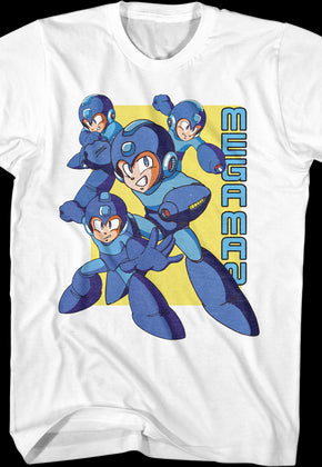 Action Poses Mega Man T-Shirt