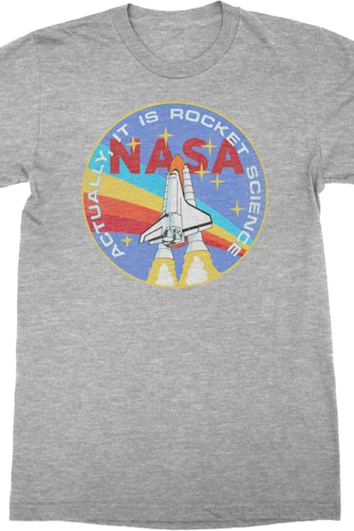 Actually It Is Rocket Science NASA T-Shirtmain product image