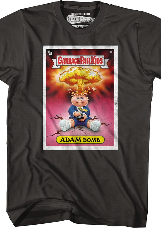 Adam Bomb Garbage Pail Kids T-Shirt - main product image