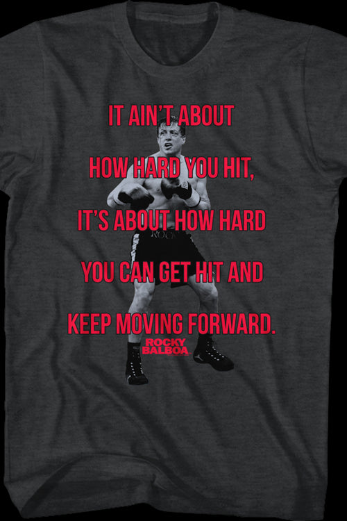 Ain't How Hard You Hit Rocky T-Shirtmain product image