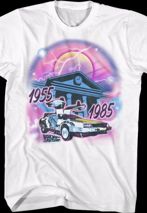 Airbrush Back To The Future T-Shirt