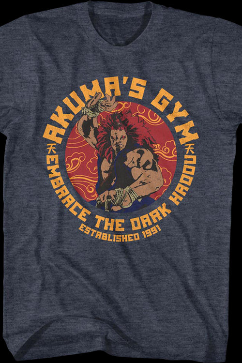 Akuma's Gym Street Fighter T-Shirtmain product image