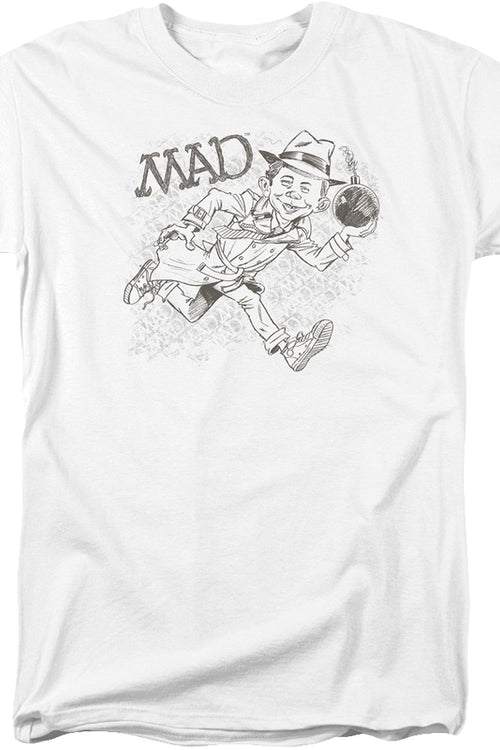 Alfred E. Neuman Sketch Mad Magazine T-Shirtmain product image