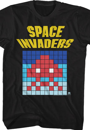 Alien Blocks Space Invaders T-Shirt