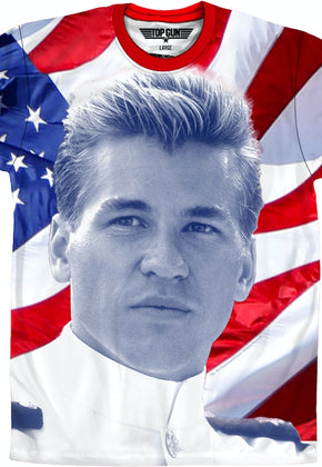 All American Iceman Sublimation Top Gun Shirt