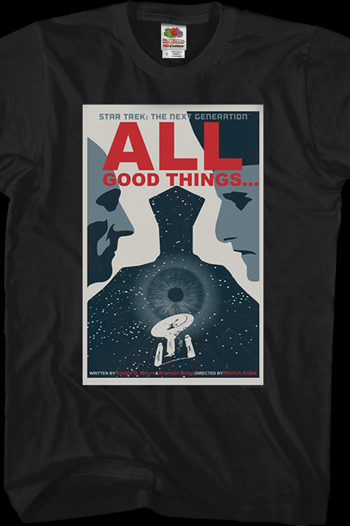 All Good Things Star Trek The Next Generation T-Shirtmain product image