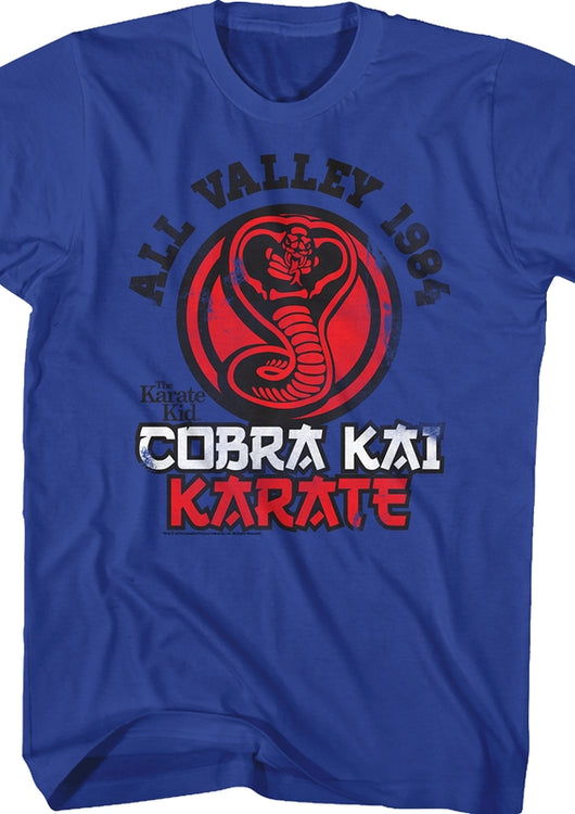 All Valley 1984 Cobra Kai T-Shirt - main product image