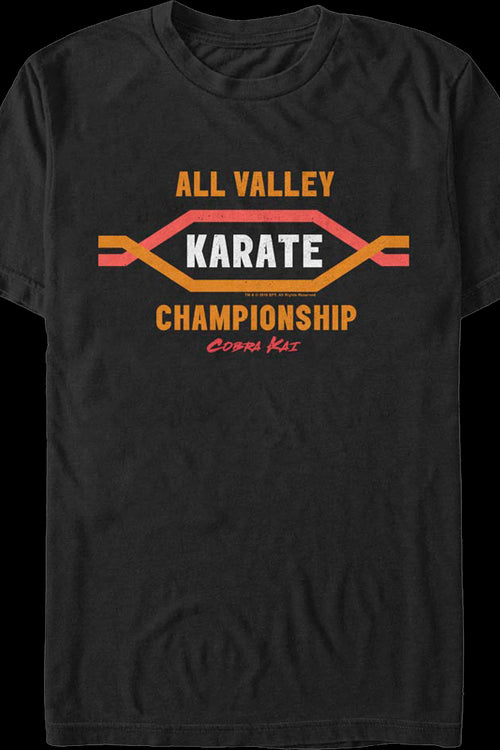 All Valley Karate Championship Cobra Kai T-Shirtmain product image