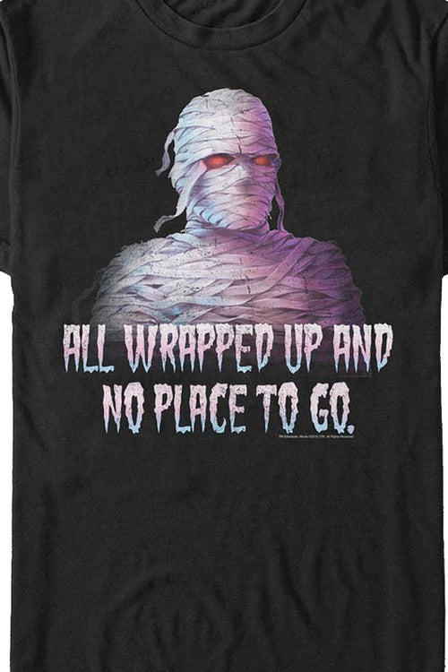 All Wrapped Up And No Place To Go Goosebumps T-Shirtmain product image
